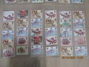 30 timbres oblitérés - NOEL - Grande-Bretagne