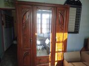 armoire bois avec glace