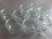 petits pots en verre