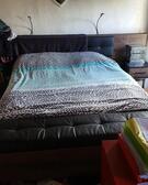 Lit complet 2 chevets avec tiroirs