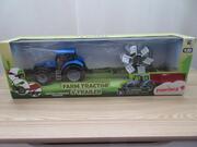 Jouet : Tracteur avec remorque