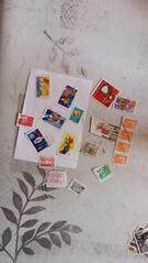 lot 2 timbres abîmés