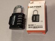 cadenas à code, verouillé