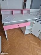 bureau fille vert baudet