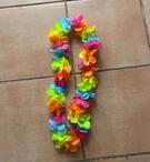 couronne de fleurs artificielles multicolore