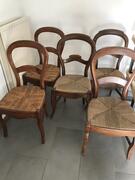 Lot de 5 chaises