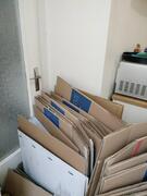 Cartons de déménagement et papier bulle