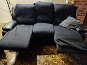 2 canapés relax mécanique