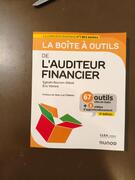 ouvrage. LA BOÎTE À OUTILS DE L'AUDITEUR FINANCIER
