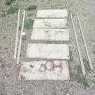 Etagère métallique 1m50, 5 étagères