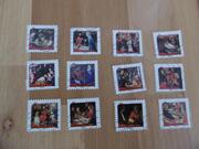 Série timbres Meilleurs vœux Nativité 2011