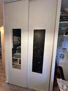 portes de placard avec rails