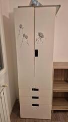 Armoire IKEA SMASTAD blanche