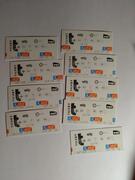 9 tickets de métro de Paris