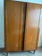 armoire penderie bois vintage