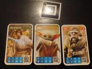 3 cartes Star Wars Auchan