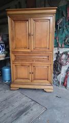 Donne meuble de tele bois massif