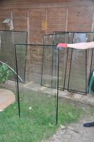 5 Panneaux en verre double vitrage