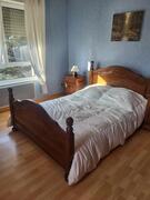 lit deux places chêne massif