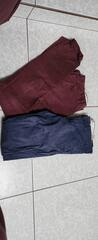 2 pantalons taille 31 34