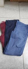 3 pantalons taille 30 34
