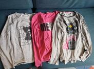 lot de 3 hauts de pyjamas - 10 ans