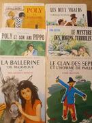 lot 6 livres bibliothèque rose