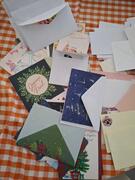 Lot de cartes et enveloppes