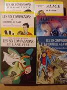 lot 6 livres bibliothèque verte