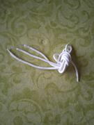 Lacets 70 cm ronds blancs