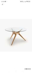 table ronde a 6 chaise