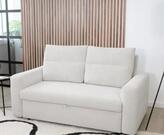 canapé cuir blanc /beige