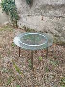 Table en verre