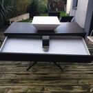 meuble de sdb à fixer et lavabo posé