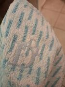 drap de bain eponge velours siglé C Dior