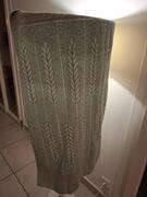 drap de bain éponge vert marque Jalla