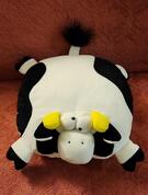 Peluche coussin vache