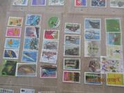 30 timbres oblitérés France 2000 à 2001