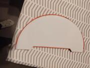 boule en papier de décoration à accrocher