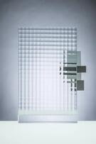 Vitre de porte de cuisine 1415 x 405