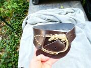 ceinture vintage en cuir