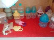lot biberon et accessoires
