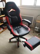Grand fauteuil gaming avec repose pied
