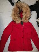 Veste doudoune rouge