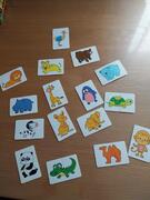 16 mini puzzle animaux