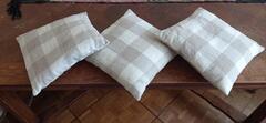 lot de 3 petits coussins assortis