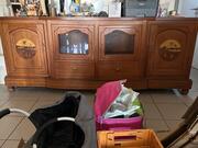 Buffet en bois de palissandre rare