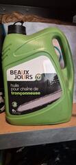 Huile pour tronçonneuse
