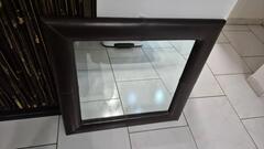 Miroir imitation cuir