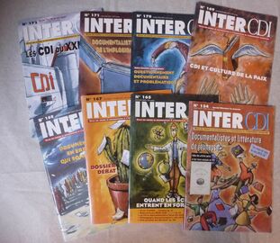 Lot de magazines "Inter CDI"